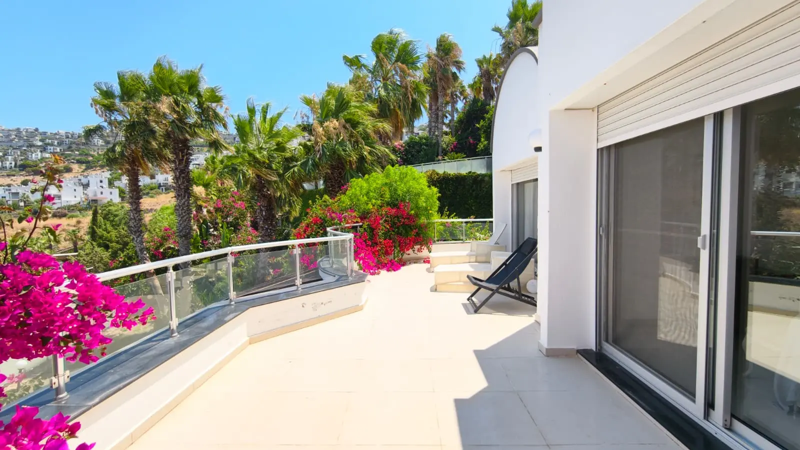 Large terrace